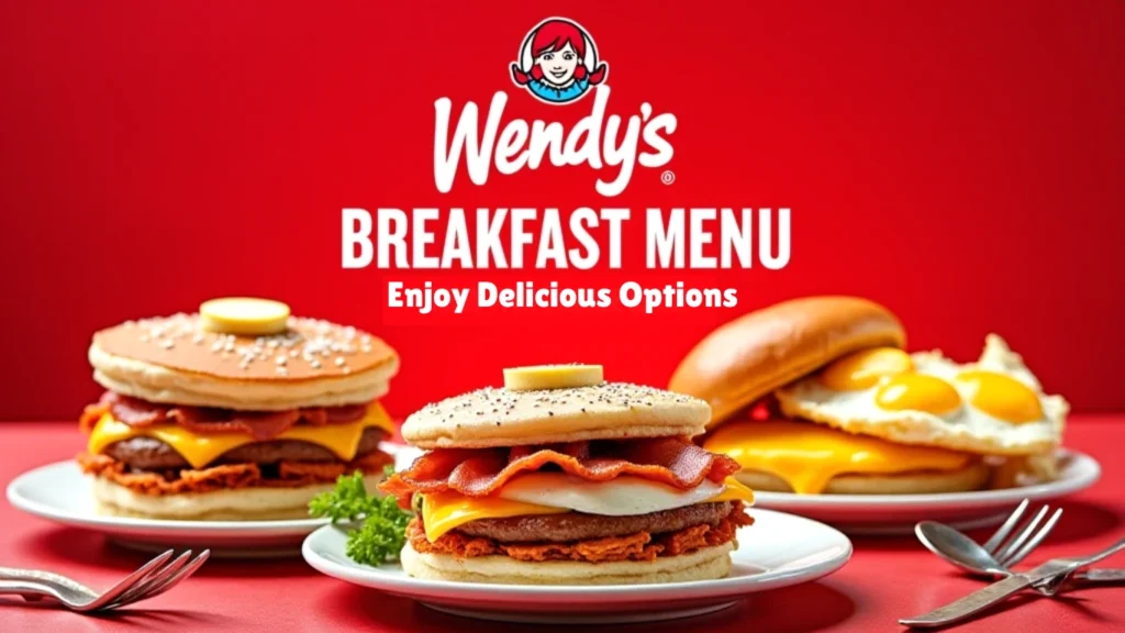 Wendy's Breakfast Menu